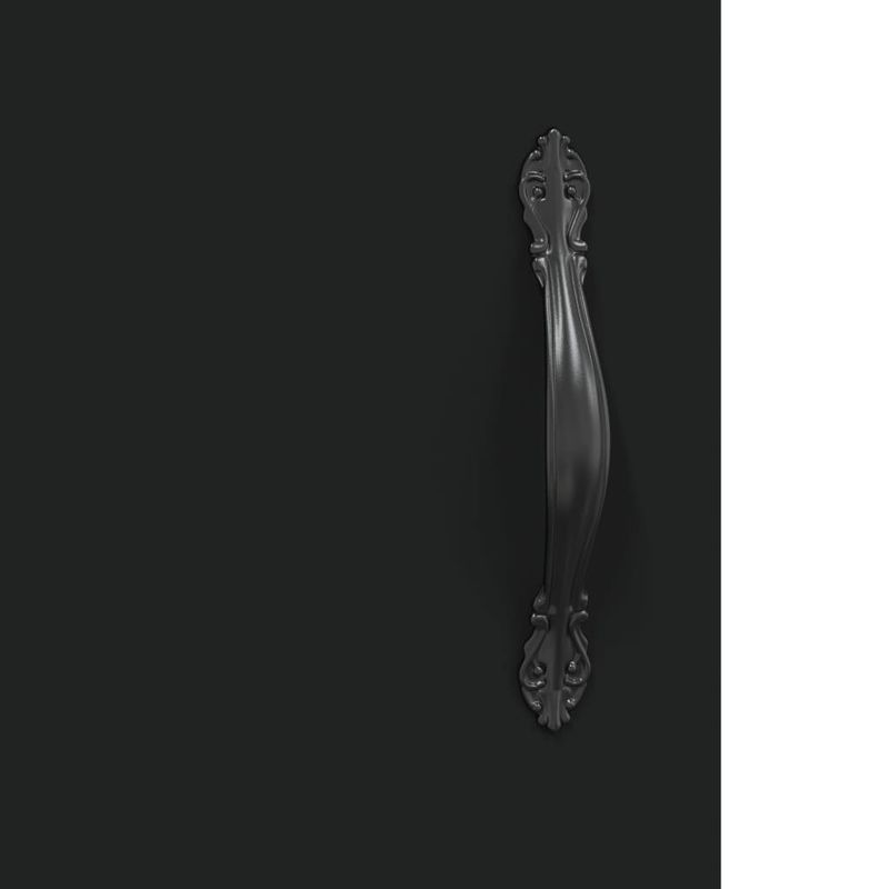Casa si Gradina - Mobilier - Comode si corpuri - Comode - Dulap inalt, negru, 69,5x34x180 cm, lemn compozit - Infinity.ro