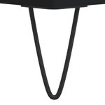 Casa si Gradina - Mobilier - Comode si corpuri - Comode - Dulap inalt, negru, 69,5x34x180 cm, lemn compozit - Infinity.ro