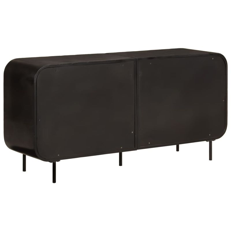 Casa si Gradina - Mobilier - Comode si corpuri - Comode - Servanta, 140x35x70 cm, lemn masiv reciclat si metal - Infinity.ro