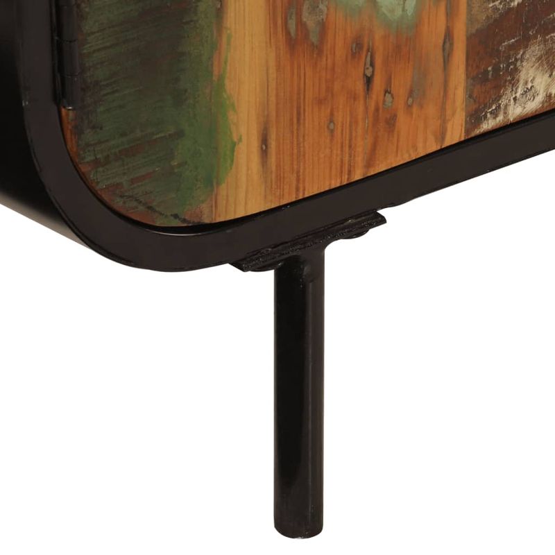 Casa si Gradina - Mobilier - Comode si corpuri - Comode - Servanta, 140x35x70 cm, lemn masiv reciclat si metal - Infinity.ro