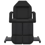 Ingrijire personala si Cosmetice - Sanatate si wellness - Articole wellness - Fotolii de masaj - Scaun tratament infrumusetare, negru, 180x62x78 cm, piele eco - Infinity.ro