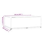 Casa si Gradina - Textile si covoare - Huse pentru mobilier - Husa pentru mobilier gradina, 12 ocheti, 230x165x80 cm patrat - Infinity.ro