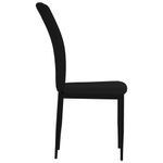 Casa si Gradina - Mobilier - Scaune si fotolii - Scaune - Scaune de bucatarie, 2 buc., negru, catifea - Infinity.ro