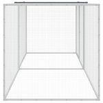 Petshop - Accesorii petshop - Culcusuri si custi - Custi interior si exterior - Cotet pui cu acoperis, antracit, 203x98x90 cm, otel galvanizat - Infinity.ro