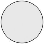 Casa si Gradina - Decoratiuni - Oglinzi - Oglinda de perete rotunda, negru, Ø 50 cm - Infinity.ro