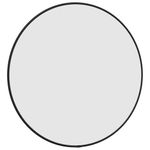 Casa si Gradina - Decoratiuni - Oglinzi - Oglinda de perete rotunda, negru, Ø 50 cm - Infinity.ro