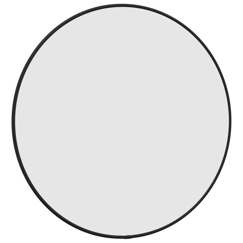 Casa si Gradina - Decoratiuni - Oglinzi - Oglinda de perete rotunda, negru, Ø 50 cm - Infinity.ro