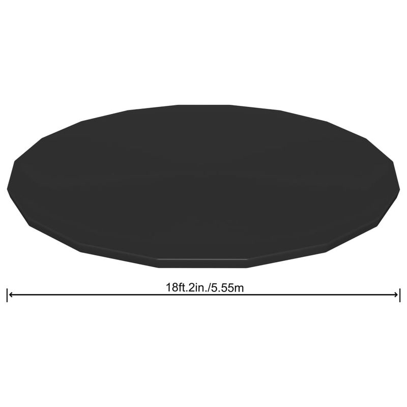 Casa si Gradina - Constructii - Scari si accesorii interioare - Alte accesorii pentru piscine - Bestway Prelata de piscina Fast Set Flowclear, 555 cm - Infinity.ro