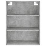 Casa si Gradina - Mobilier - Comode si corpuri - Corpuri bucatarie - Dulap inalt, gri beton, 69,5x34x180, lemn compozit - Infinity.ro