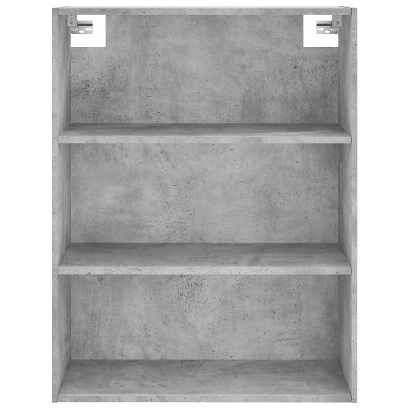 Casa si Gradina - Mobilier - Comode si corpuri - Corpuri bucatarie - Dulap inalt, gri beton, 69,5x34x180, lemn compozit - Infinity.ro