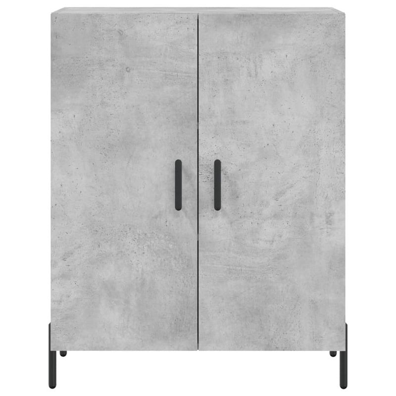 Casa si Gradina - Mobilier - Comode si corpuri - Corpuri bucatarie - Dulap inalt, gri beton, 69,5x34x180, lemn compozit - Infinity.ro