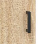 Casa si Gradina - Mobilier - Comode si corpuri - Comode - Dulap inalt, stejar sonoma, 69,5x34x180 cm, lemn compozit - Infinity.ro