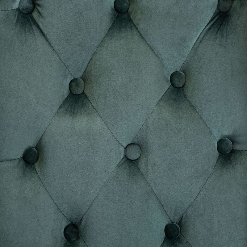 Casa si Gradina - Mobilier - Scaune si fotolii - Scaune - Scaune de sufragerie, 2 buc., verde inchis, catifea - Infinity.ro