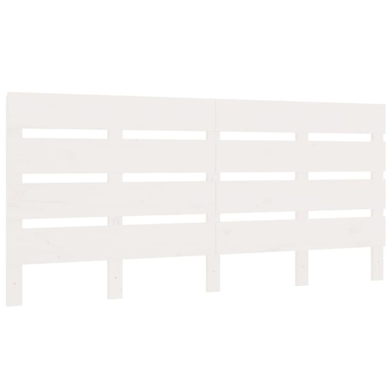 Casa si Gradina - Mobilier - Paturi si accesorii - Paturi - Cadru de pat Small Double, alb, 120x190 cm, lemn masiv pin - Infinity.ro