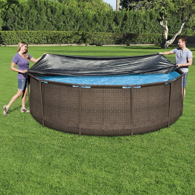Casa si Gradina - Gradina si terasa - Piscine si accesorii - Accesorii piscine - 92071 Bestway Husa de piscina Flowclear, 366 cm - Infinity.ro