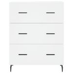 Casa si Gradina - Mobilier - Comode si corpuri - Comode - Dulap inalt, alb, 69,5x34x180 cm, lemn compozit - Infinity.ro