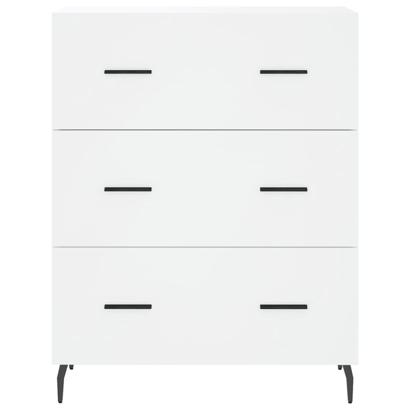 Casa si Gradina - Mobilier - Comode si corpuri - Comode - Dulap inalt, alb, 69,5x34x180 cm, lemn compozit - Infinity.ro