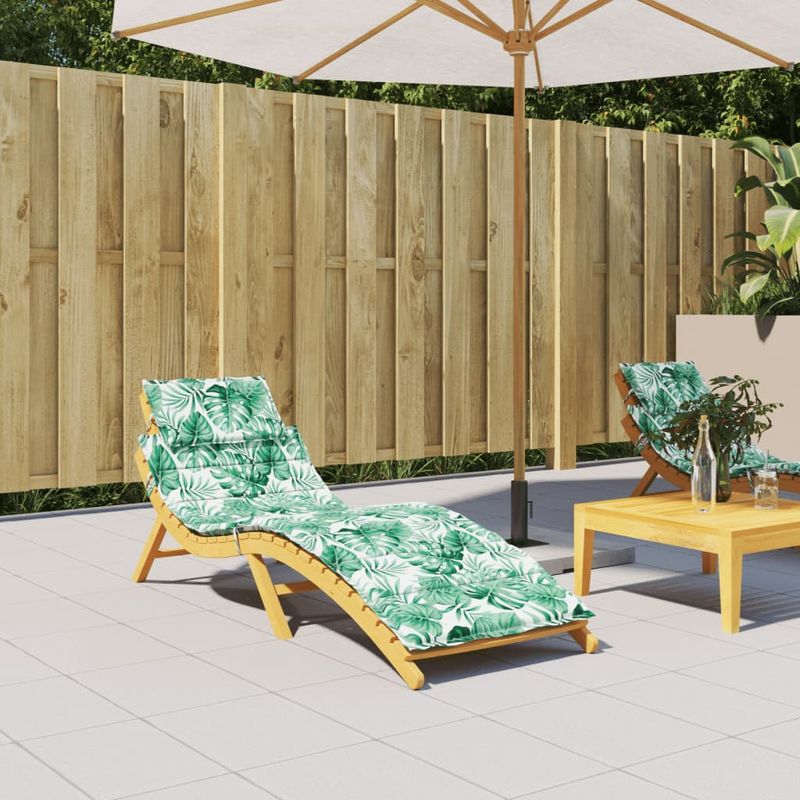Casa si Gradina - Gradina si terasa - Mobilier exterior - Perne decorative exterior - Perna de sezlong, model frunze, textil Oxford - Infinity.ro