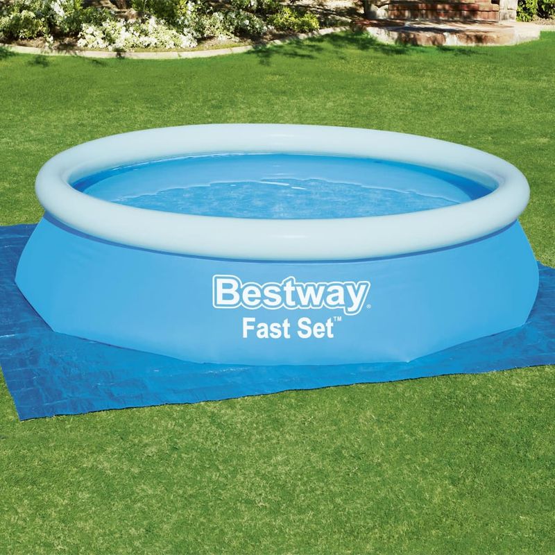 Casa si Gradina - Gradina si terasa - Piscine si accesorii - Accesorii piscine - Bestway Panza de sol pentru piscina Flowclear, 335 x 335 cm - Infinity.ro