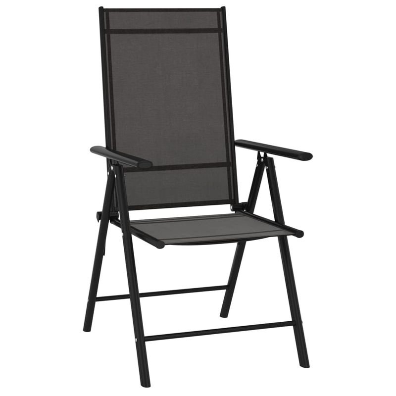 Casa si Gradina - Gradina si terasa - Mobilier exterior - Seturi mobila gradina - Set mobilier de gradina, 10 piese, negru si antracit - Infinity.ro