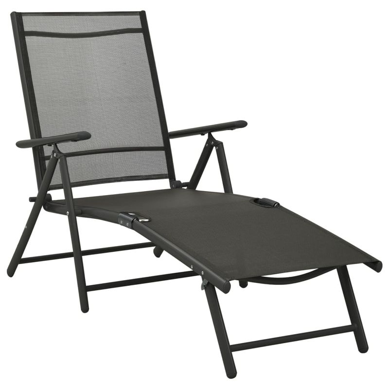 Casa si Gradina - Gradina si terasa - Mobilier exterior - Seturi mobila gradina - Set mobilier de gradina, 10 piese, negru si antracit - Infinity.ro