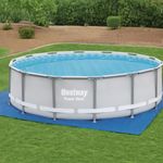 Casa si Gradina - Constructii - Scari si accesorii interioare - Alte accesorii pentru piscine - Bestway Panza de sol pentru piscina Flowclear, 488 x 488 cm - Infinity.ro