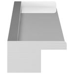 Casa si Gradina - Gradina si terasa - Decoratiuni exterior - Ornamente gradina - Fantana de piscina dreptunghiulara cu cascada 110 cm otel inoxidabil - Infinity.ro