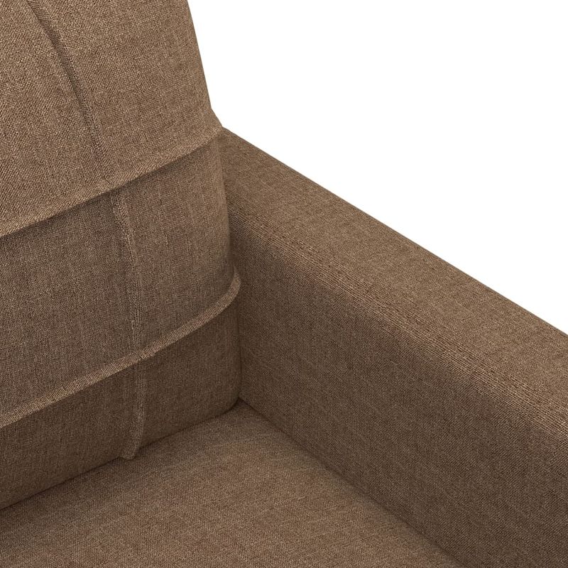Casa si Gradina - Mobilier - Canapele si coltare - Canapele - Canapea cu 3 locuri, maro, 180 cm, material textil - Infinity.ro