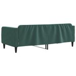 Casa si Gradina - Mobilier - Paturi si accesorii - Paturi - Cadru de pat, verde inchis, 100x200 cm, catifea - Infinity.ro