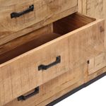 Casa si Gradina - Mobilier - Comode si corpuri - Comode - Servanta, 140x35x75 cm, lemn masiv de mango - Infinity.ro
