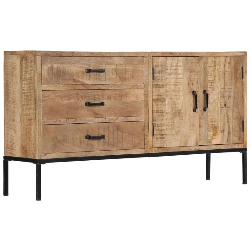 Casa si Gradina - Mobilier - Comode si corpuri - Comode - Servanta, 140x35x75 cm, lemn masiv de mango - Infinity.ro