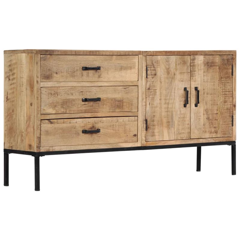 Casa si Gradina - Mobilier - Comode si corpuri - Comode - Servanta, 140x35x75 cm, lemn masiv de mango - Infinity.ro
