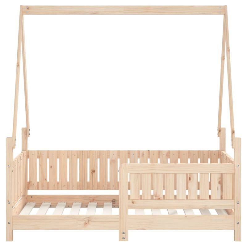 Casa si Gradina - Mobilier - Mobilier copii - Patuturi copii - Cadru de pat pentru copii, 70x140 cm, lemn masiv de pin - Infinity.ro