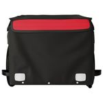 Sport si Outdoor - Ciclism - Accesorii pentru biciclete - Remorci biciclete - Remorca pentru biciclete, negru și rosu, 30 kg, fier, mărime 120x54x44 cm - Infinity.ro