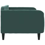 Casa si Gradina - Mobilier - Paturi si accesorii - Paturi - Cadru de pat, verde inchis, 90x200 cm, catifea - Infinity.ro