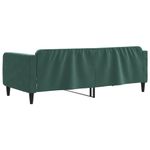 Casa si Gradina - Mobilier - Paturi si accesorii - Paturi - Cadru de pat, verde inchis, 90x200 cm, catifea - Infinity.ro