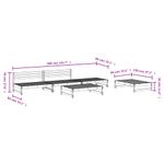 Casa si Gradina - Gradina si terasa - Mobilier exterior - Seturi mobila gradina - Set mobilier relaxare pentru gradina 5 piese lemn de pin tratat - Infinity.ro