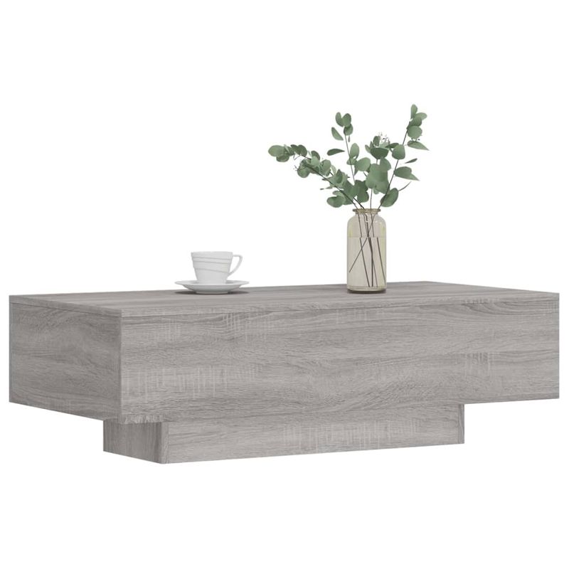 Casa si Gradina - Mobilier - Mese si birouri - Masute de cafea - Masuta de cafea, gri sonoma, 100x49,5x31 cm, lemn prelucrat - Infinity.ro
