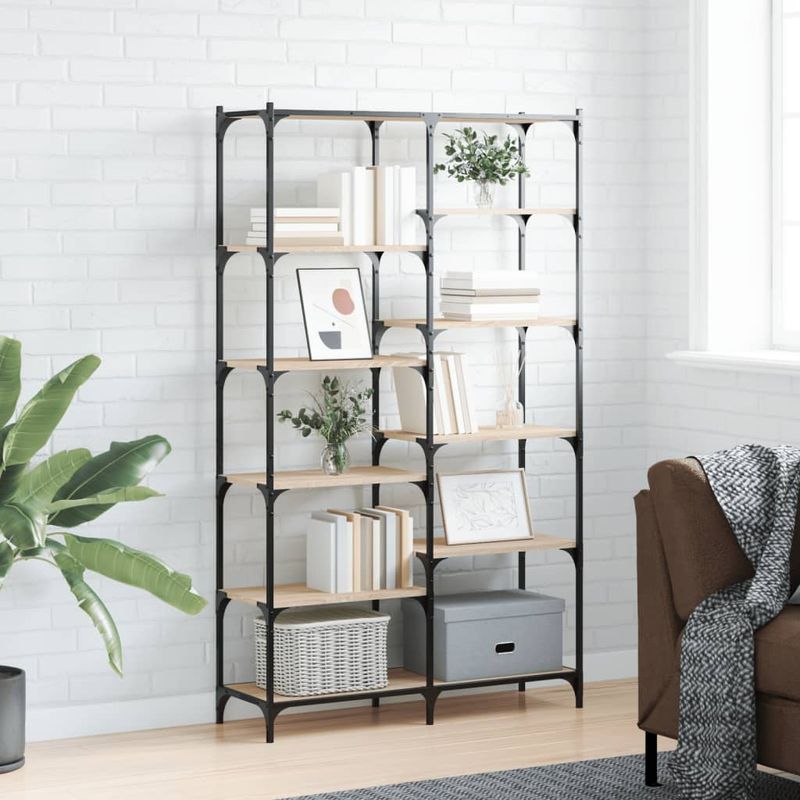 Casa si Gradina - Mobilier - Biblioteci si rafturi - Biblioteci - Raft de carti, stejar sonoma, 100x32x170 cm - Infinity.ro