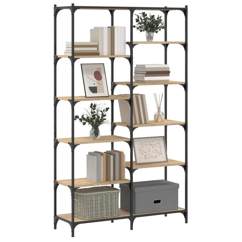 Casa si Gradina - Mobilier - Biblioteci si rafturi - Biblioteci - Raft de carti, stejar sonoma, 100x32x170 cm - Infinity.ro