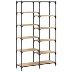 Casa si Gradina - Mobilier - Biblioteci si rafturi - Biblioteci - Raft de carti, stejar sonoma, 100x32x170 cm - Infinity.ro