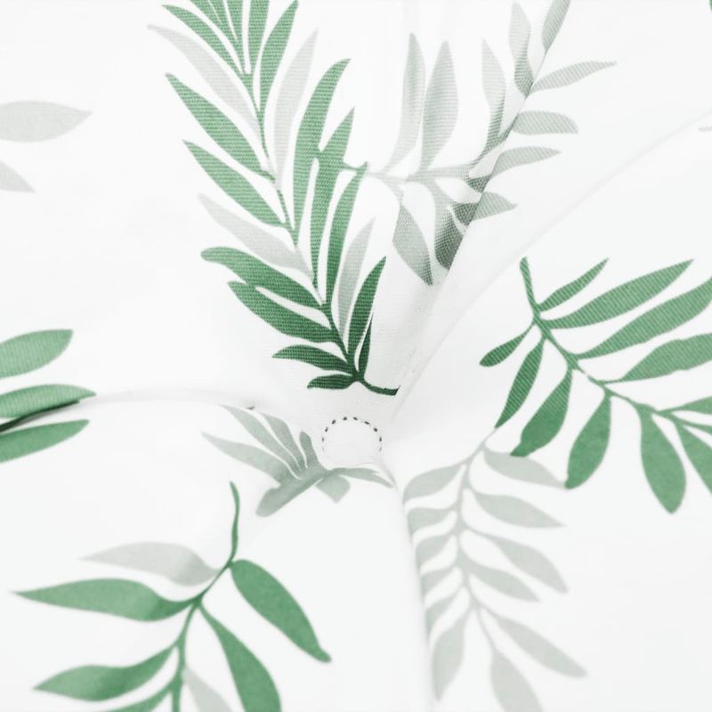Casa si Gradina - Gradina si terasa - Mobilier exterior - Perne decorative exterior - Perna banca de gradina, alb și verde, 200x50x7 cm, textil - Infinity.ro