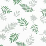 Casa si Gradina - Gradina si terasa - Mobilier exterior - Perne decorative exterior - Perna banca de gradina, alb și verde, 200x50x7 cm, textil - Infinity.ro