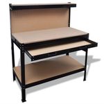 Casa si Gradina - Constructii - Scule de mana si unelte - Mese si bancuri de lucru - Banc de lucru cu placa cu carlige si sertar - Infinity.ro