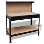 Casa si Gradina - Constructii - Scule de mana si unelte - Mese si bancuri de lucru - Banc de lucru cu placa cu carlige si sertar - Infinity.ro