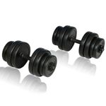 Sport si Outdoor - Fitness - Aparate fitness - Aparate si banci multifunctionale - Set gantere pt banca greutati pliabila pentru sala de gimnastica acasa - Infinity.ro
