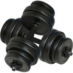 Sport si Outdoor - Fitness - Aparate fitness - Aparate si banci multifunctionale - Set gantere pt banca greutati pliabila pentru sala de gimnastica acasa - Infinity.ro