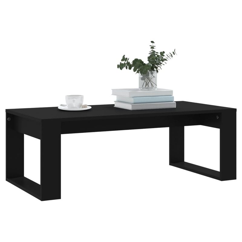 Casa si Gradina - Mobilier - Mese si birouri - Masute de cafea - Masuta de cafea, negru, 102x50x35 cm, lemn compozit - Infinity.ro