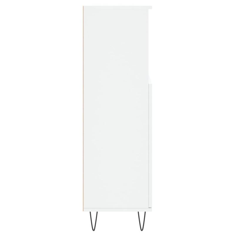 Casa si Gradina - Mobilier - Mobilier baie - Corpuri baie - Dulap de baie, alb, 30x30x100 cm, lemn prelucrat - Infinity.ro