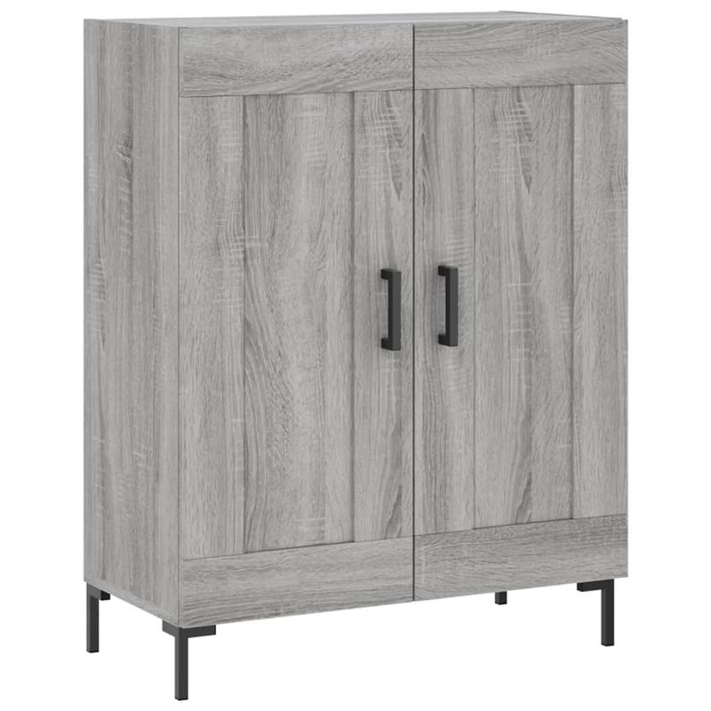 Casa si Gradina - Mobilier - Comode si corpuri - Comode - Dulap inalt, gri sonoma, 69,5x34x180 cm, lemn compozit - Infinity.ro